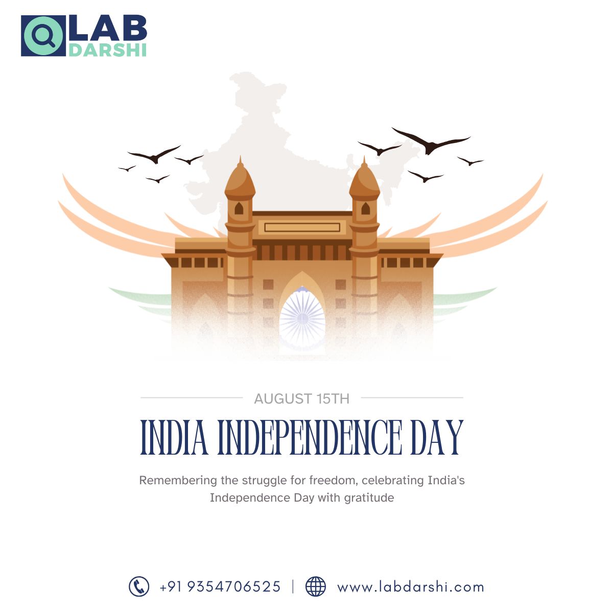 LabDarshi's tweet photo. This Independence Day, let your brand voice rise as high as our tricolor! 🇮🇳✨
Here’s to bold ideas, fearless marketing, and a digitally strong India! 💡🚀

#IndependenceDay #LabDarshi #DigitalFreedom https://t.co/SntWwFxXsD