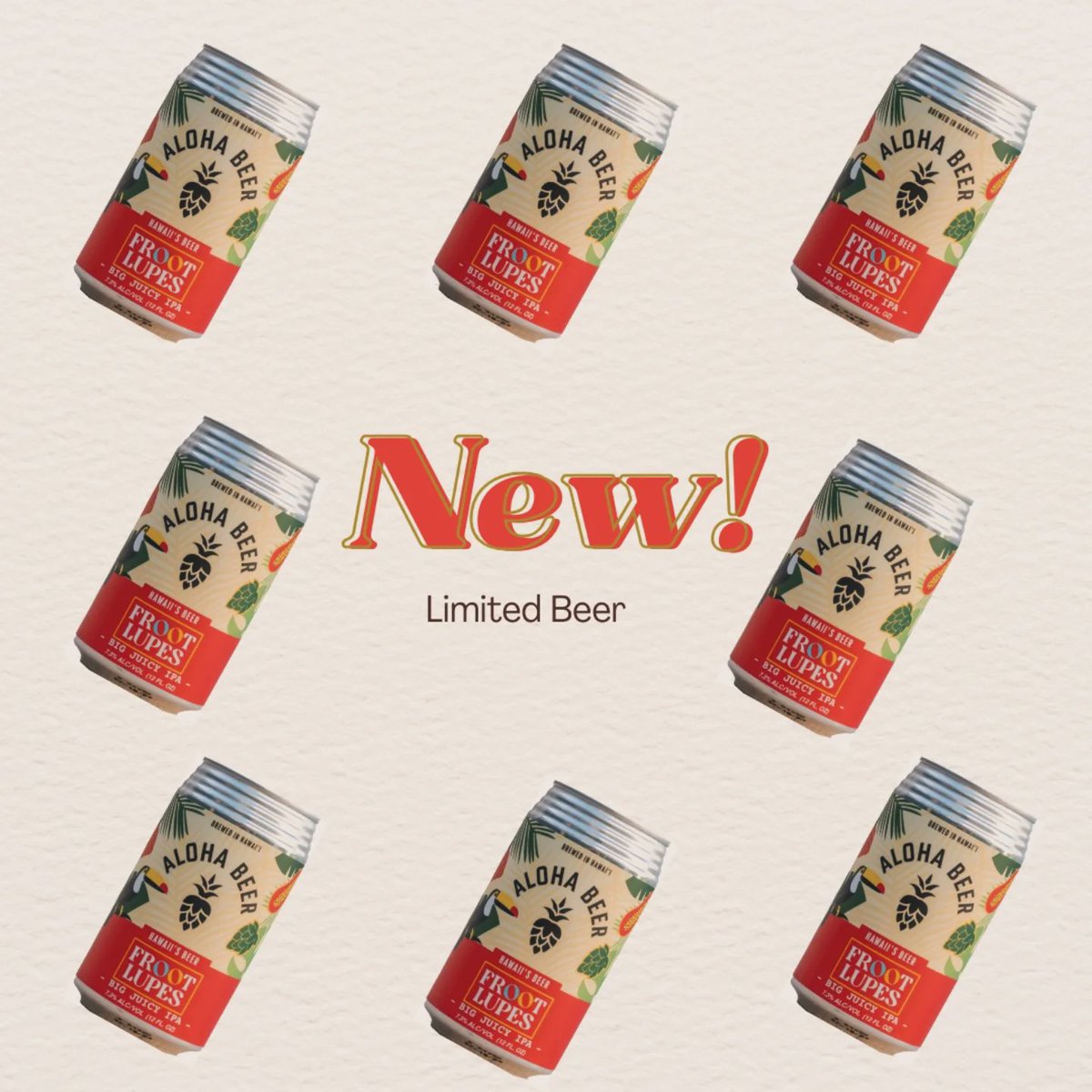 【空き缶】JAL 70周年記念アロハビール 空き缶】JAL 70周年記念アロハビール