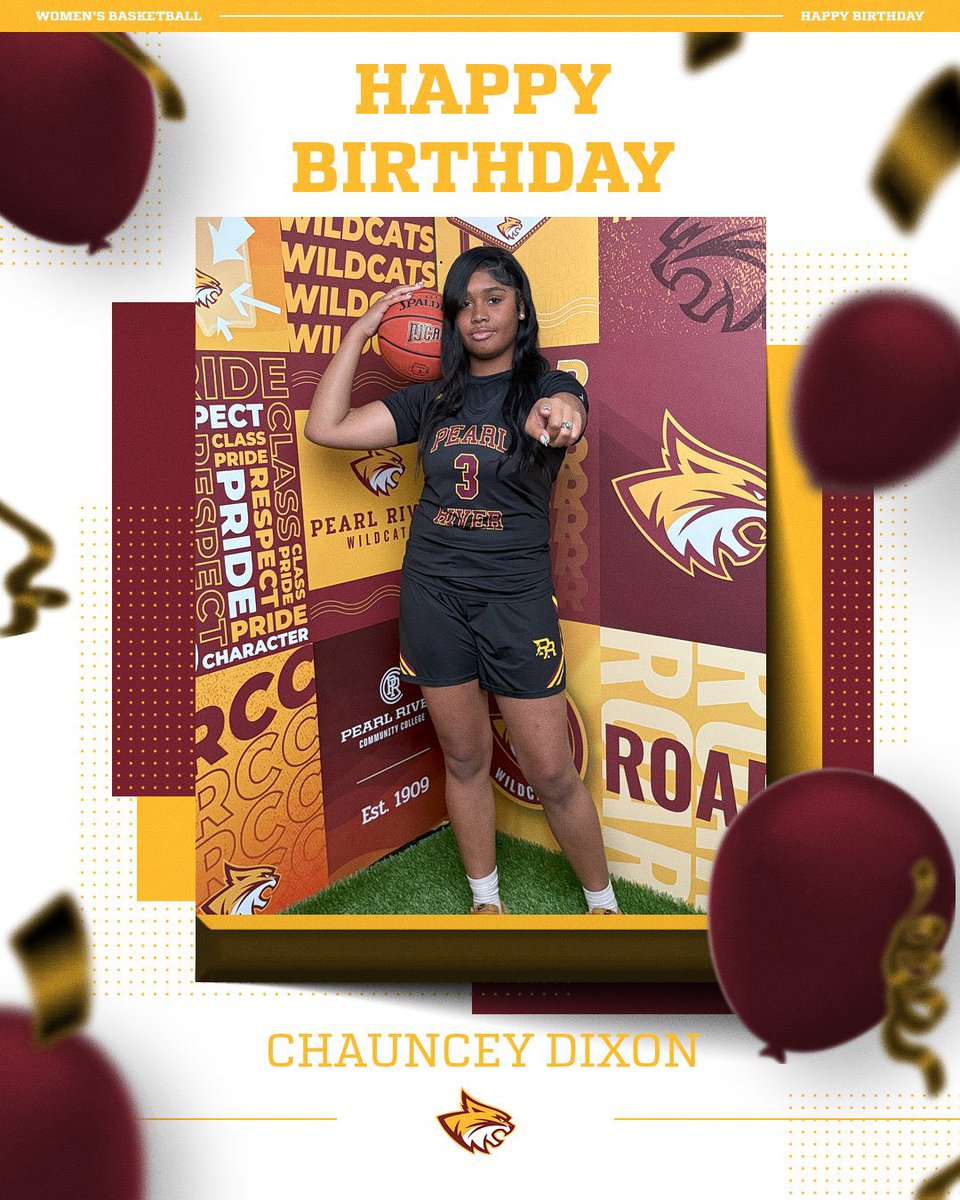 Happy Birthday to our girl!! We pray this year is the best one yet!! 
Have the best day ever, [<a href="/ChaunceyDixon12/">Chauncey Dixon</a> ]! 🎂🏀 #WildcatFam #BirthdayBuckets