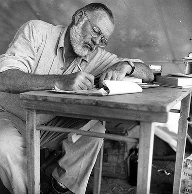 "Yeah, what paper you write for Ernie?"
Yogi Berra, on being introduced to Ernest Hemingway, after being told Hemingway was a writer