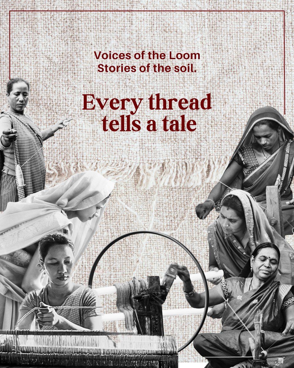 “इन हाथों में है हुनर, इन बुनाइयों में है कहानी।”
On this #NationalHandloomDay, we pay tribute to the women weavers of India — who spin not just yarn, but identity, resilience, and tradition.

हर धागे में छुपी है मेहनत, हर बुनावट में बसती है नारी शक्ति।
#HandloomHeritage #fdrvc