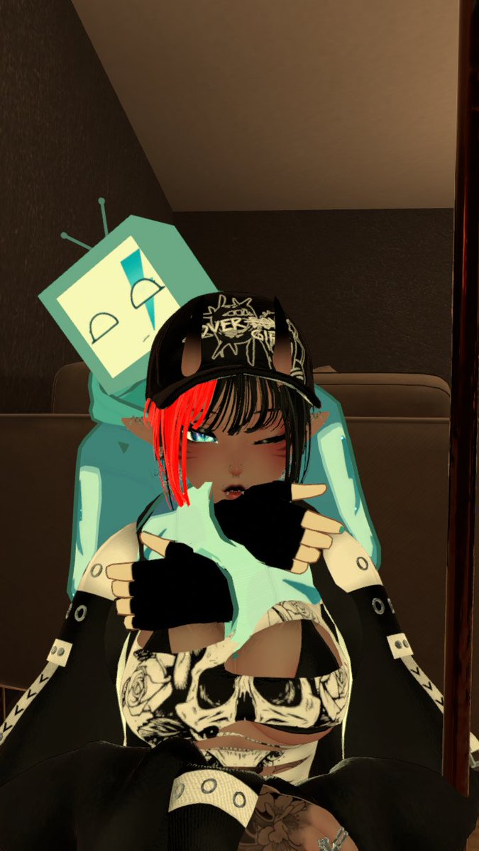 akiaki (FwuffyKaguraVT) (@akiakiyuekagura) on Twitter photo <a href="/DoorTheGuy/">ShawnTheDoor</a> this gremlin drop on me when i was afk, scared the beejeesus out of me. sneaky sneaky.... <a href="/DoorTheGuy/">ShawnTheDoor</a> this gremlin drop on me when i was afk, scared the beejeesus out of me. sneaky sneaky....