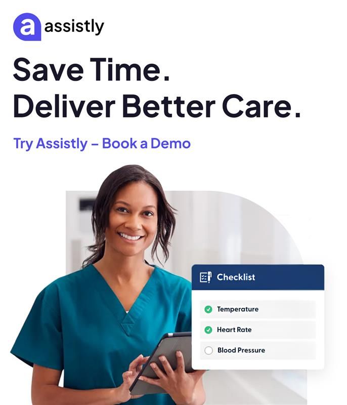 Assistly_Care's tweet image. Every minute spent on admin is time lost from care. Assistly helps teams streamline operations, so they can focus on residents, not spreadsheets.

Try it yourself: 🔗assistly.care/request-a-demo/

#CareEfficiency #SeniorLivingTech #AssistlyCare