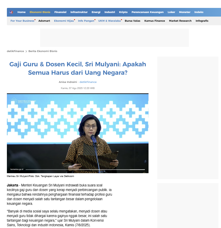 Hapus aja "Mencerdaskan kehidupan bangsa" dari Pembukaan UUD 1945 Bu.

Nanggung amat.