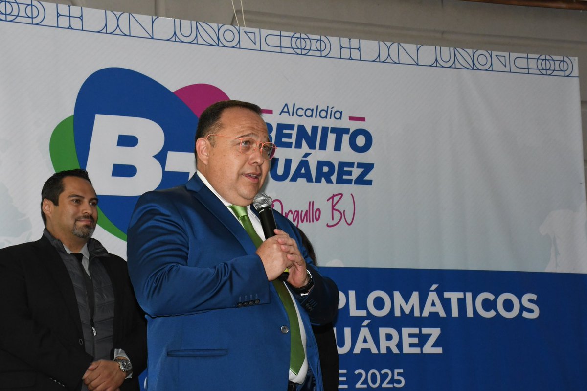 Agradezco al cuerpo Diplomático acreditado en nuestro país por su participación en este encuentro en la <a href="/BJAlcaldia/">Alcaldía de Benito Juárez</a> para fortalecer lazos de amistad y encontrar caminos conjuntos.