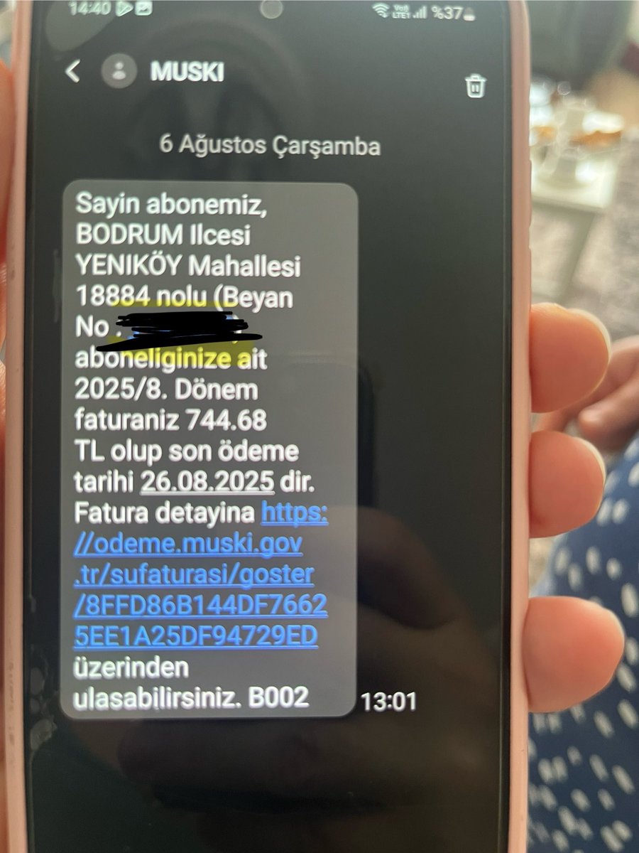 Muski olmayan suların faturasını kesmiş 🤐<a href="/muskibasin/">MUSKİ Genel Müdürlüğü</a> <a href="/muglabsb/">Muğla Büyükşehir Belediyesi</a> <a href="/BodrumKentTv/">Bodrum Kent Tv</a> <a href="/bodrumkalehaber/">Bodrum Kale Haber</a>