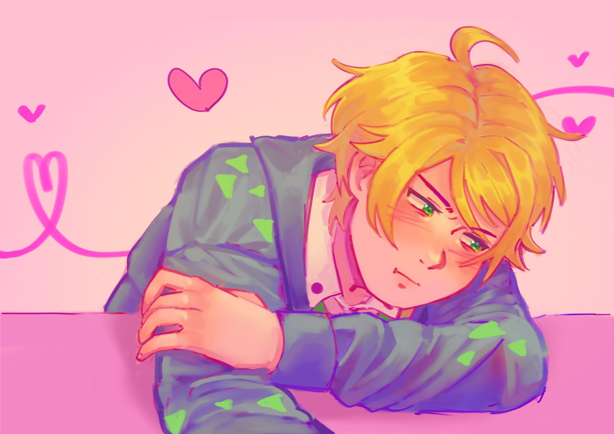 i love rendering kais hair bc pink is actually so fun to shade with
on the otherhand i absolutely despise rendering clothing and backgrounds

#kaimon #ProjectEdensGarden #Pjegtwt