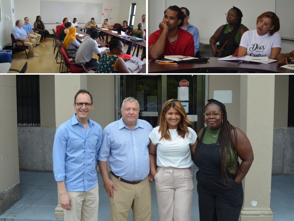 Thank you to <a href="/A_StevensD16/">NYC Council Member Althea Stevens</a> and Ira Yankwitt, Executive Director of <a href="/thelacnyc/">Literacy Assistance Center</a>, for visiting BronxWorks English for Speakers of Other Languages classes!! We thank the Council Member for her continued advocacy for adult literacy education and LAC for their support of our classes.