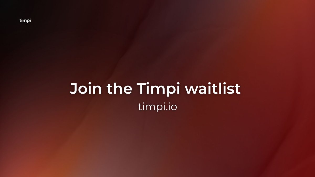 Timpi tweet media
