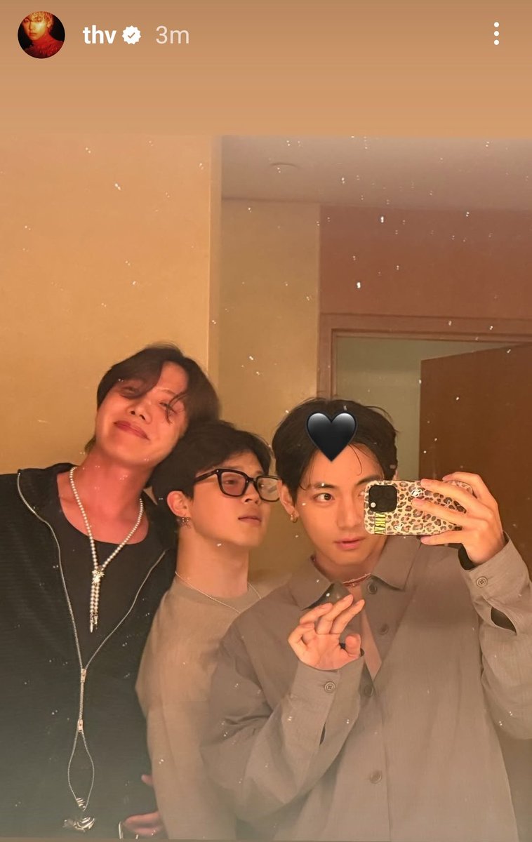 BTS INSTAGRAM STORY V/TAEHYUNG 250808

TH: 🖤