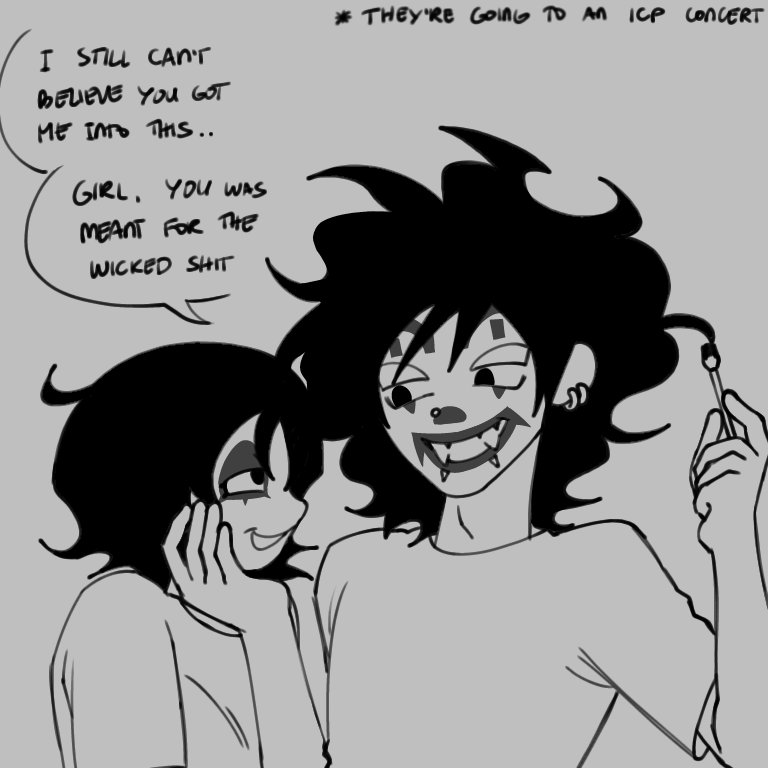 Psalth0's tweet photo. Humanstuck Gamzee by @kuzuuzuu
I rlly love the vj face paint inspo <3
I should draw them drenched in faygo yo https://t.co/uNDbkJRzFF
