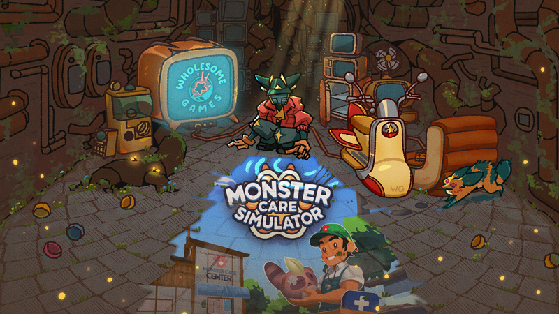 BananaTigerStd's tweet photo. For the Wholesome Game Celebration, we're offering 25% off Monster care simulator during the event! 

https://t.co/TXt241tg8t

August 7-14, 2025
Come take a look at all the great and wholesome games!

More info 👉https://t.co/cI2rdiumVj

#WholesomeGamesCelebration #indiegamede #cozygame #Steam