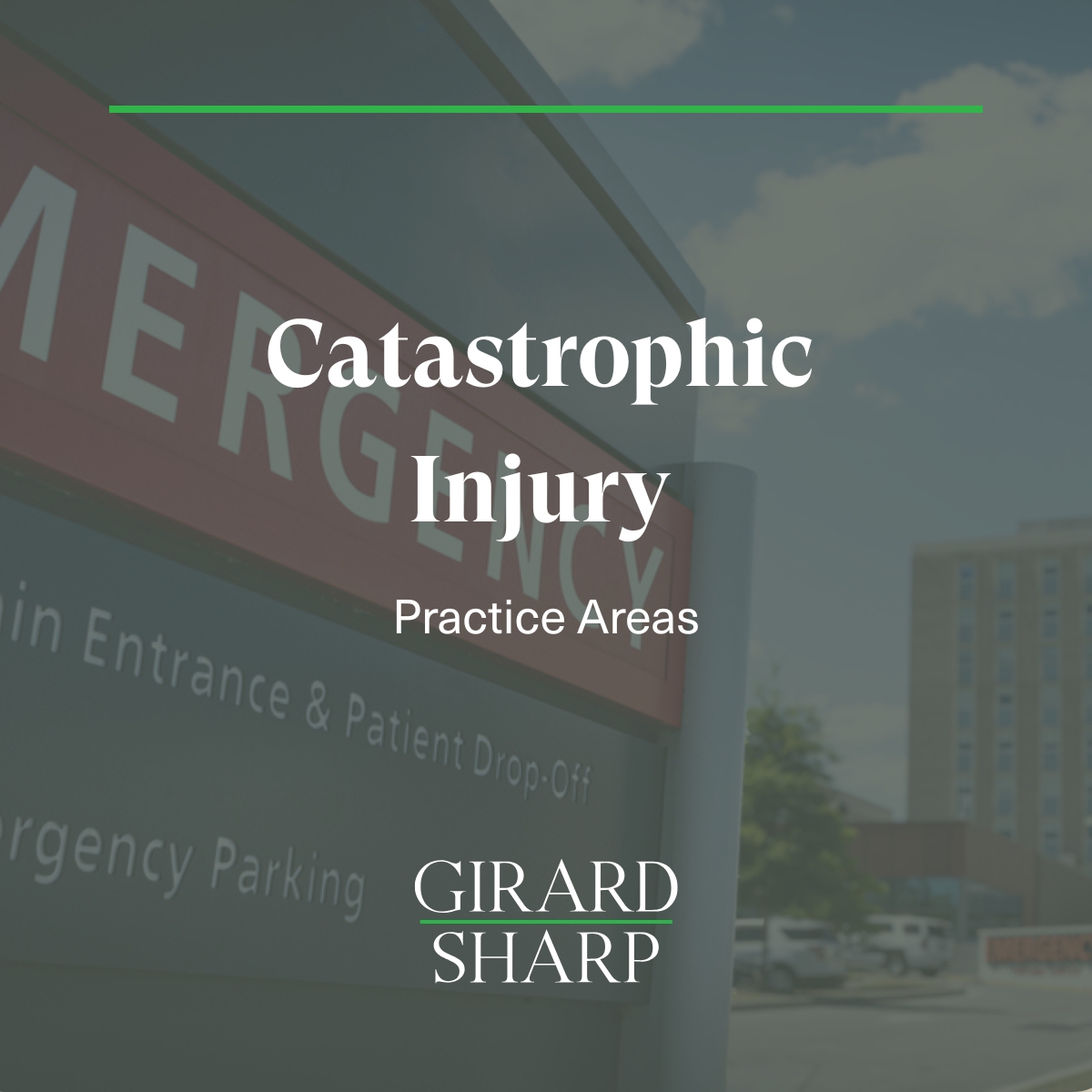 Catastrophic injury recovery shouldn't be faced alone. Girard Sharp's trial lawyers fight for those suffering life-altering harm, handling complex legal battles so clients can focus on healing. We're here to help.

Learn more at girardsharp.com

#CatastrophicInjury