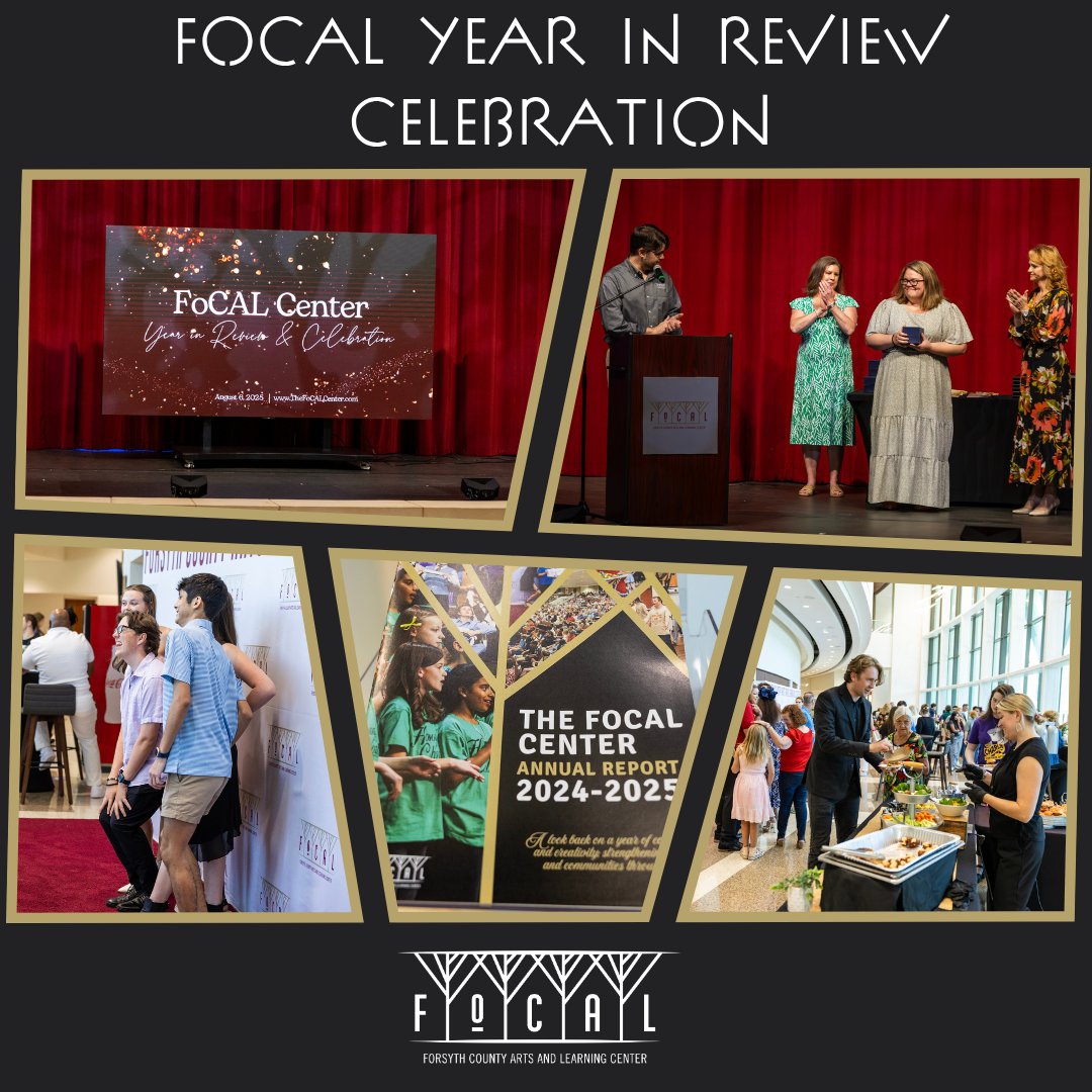 Last night, the FoCAL Center hosted our 2024-25 Year in Review and Celebration! We honored incredible achievements, awarded fine arts grants, and reflected on a year full of unforgettable school and community events. Thank you to everyone who made this year so special. 🎭🎨🎶