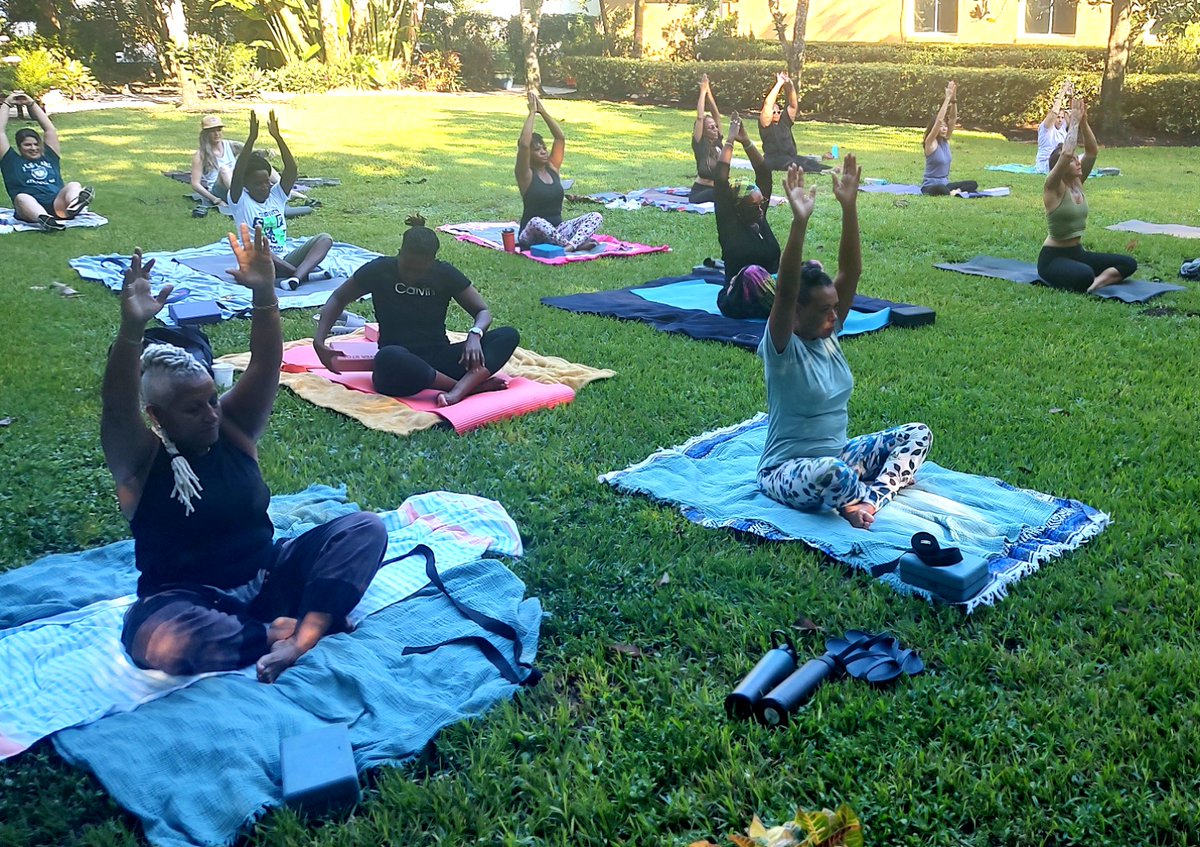 At 9 AM on Saturday, Mindful Movement will host a relaxing yoga session in The Woodson's Legacy Garden.

Bring your mat, and join us afterward for ArtWalk from 10 AM to 2 PM! 

#thewoodson #yoga #tampabay #museum #florida #stpetersburg #yogaclass