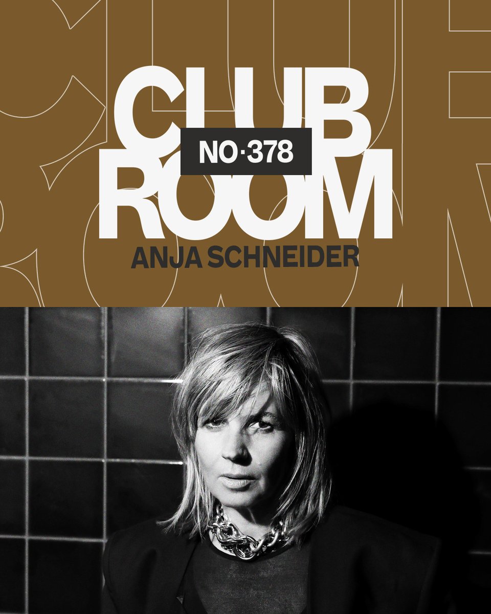 Hi my friends, I hope you're all doing well!
The new edition of Club Room #378 is here, a slightly eclectic one, put together while I was packing for Zurich Music Week. Enjoy it wherever you are.
Love you, Anja 💛 lnk.to/ClubRoom378