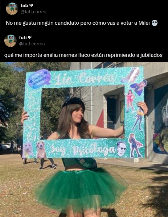 Es caso de estudio posta el por que las psicólogas en el 90% de los casos son zurditas.