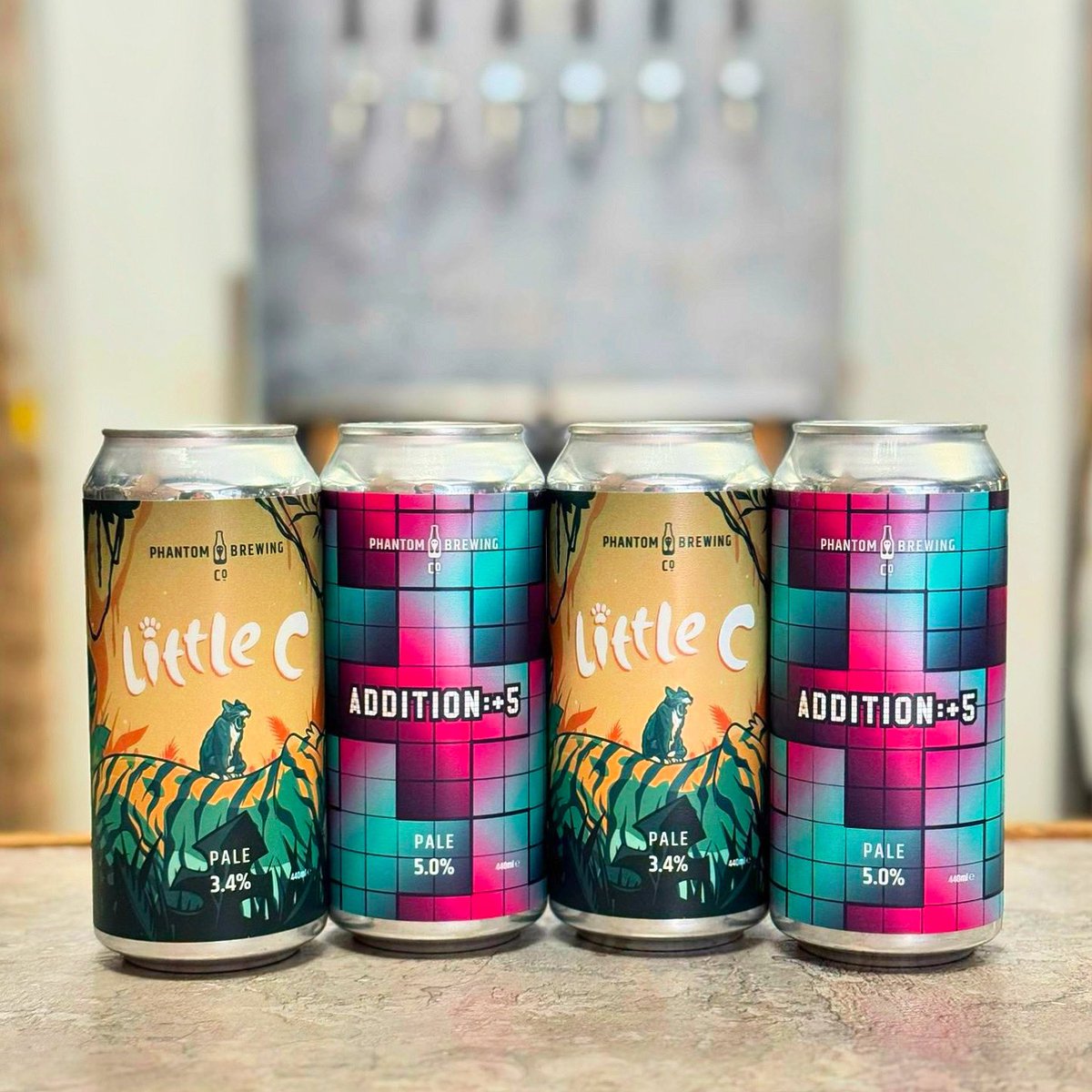 NEW Phantom ‘Little C’ easy drinking Citra Pale AND ‘Addition +5’ Citra, Nelson, Mosaic, Strata and Simcoe Pale which sounds amazing 🤤🍺 #Craft #Tooting #Craftbeer #Bar &amp; #BottleShop open late! #TootingBroadway #beer #beers