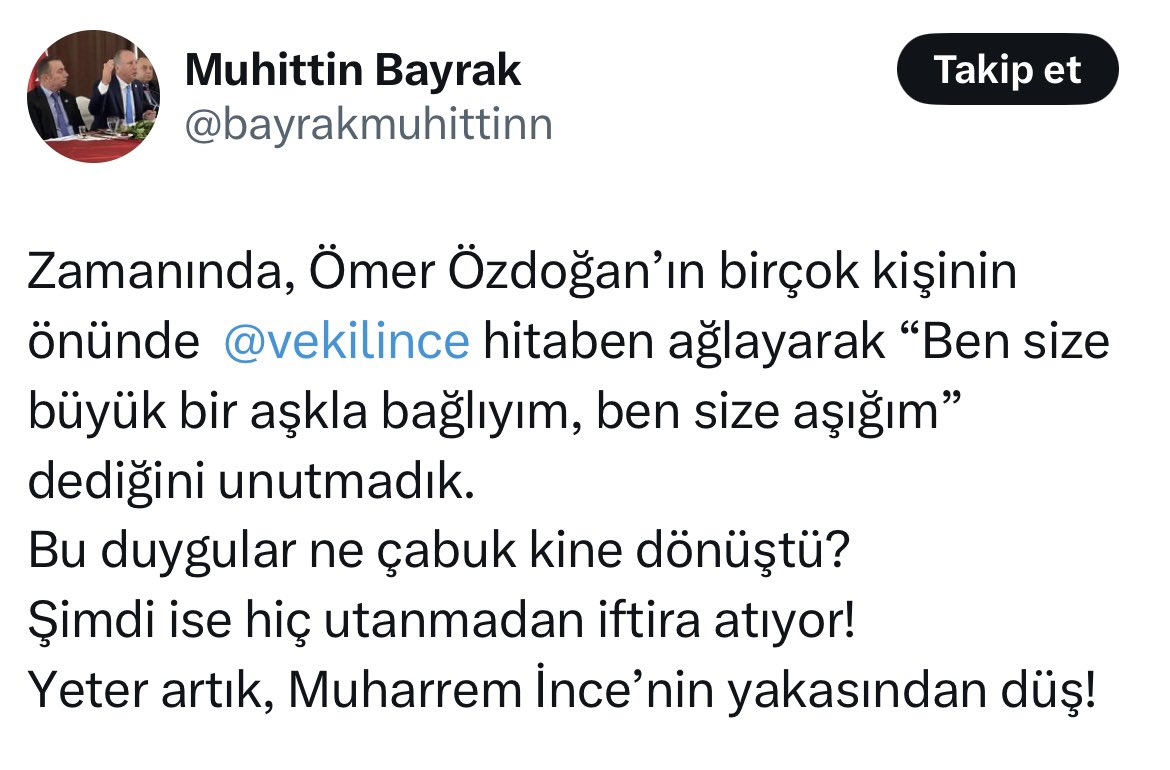 Bu müfteriye, bu zavallıya yazık, ruh hastalıkları hastenesine uğraması gerekir. Şizofreni ve halüsinasyon teşhisi ile tedavisi edilmesi  aciliyet gerektirebilir. Böyle bir sahne yaşanmamıştır. Ama aşk ile davamıza bağlı olduğumuz su götürmez bir gerçektir. Böyle müfterilerin yok