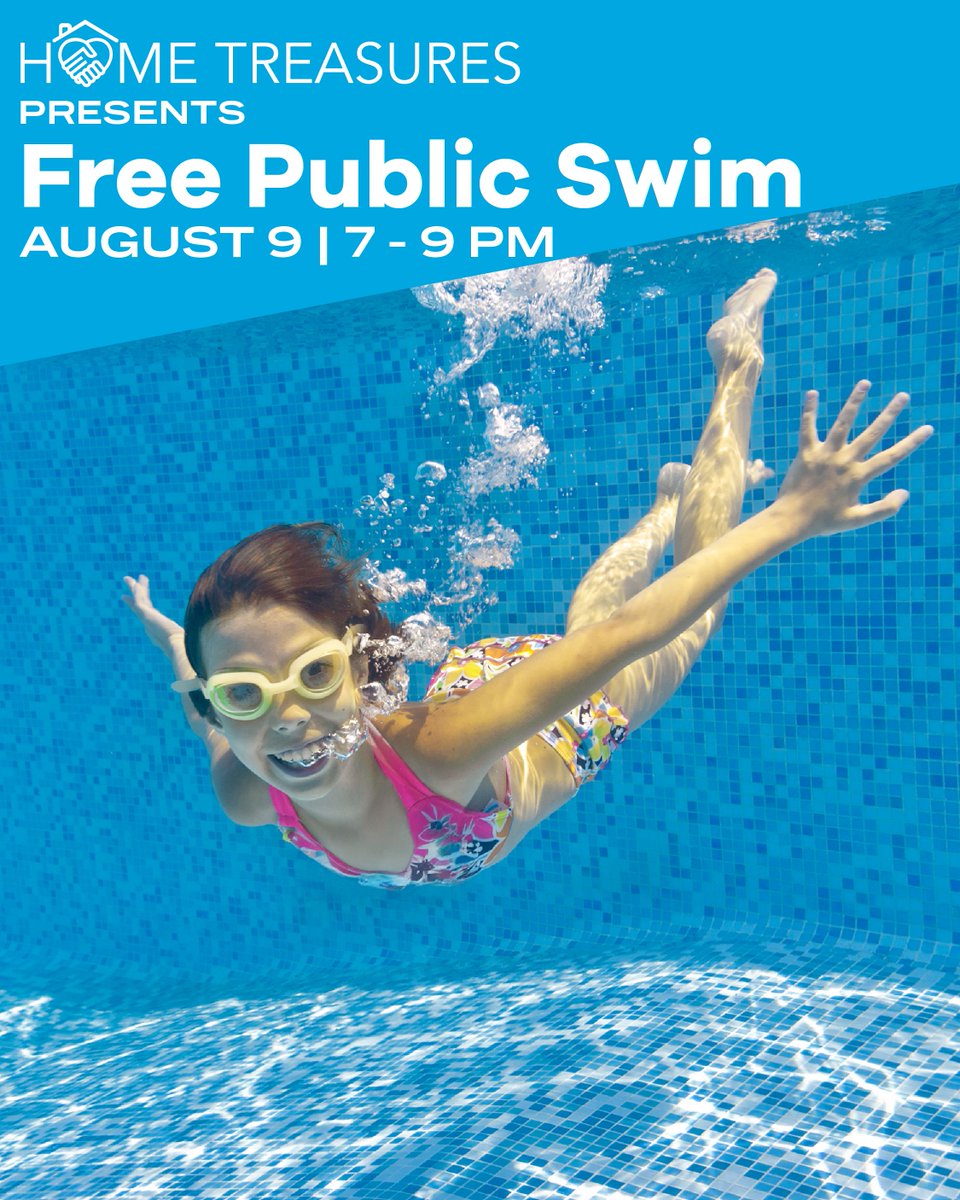 SLSCentre's tweet image. 🌊🏊♀️ Join in the fun at our Free Community Swim Saturday, August 9, generously sponsored by @cochranehometreasures

Secure your spot by registering today and get ready to make a splash! 💦👙

Register now: tab.so/FreePublicSwim
#FreeSwim #CommunityFun #CochraneEvents