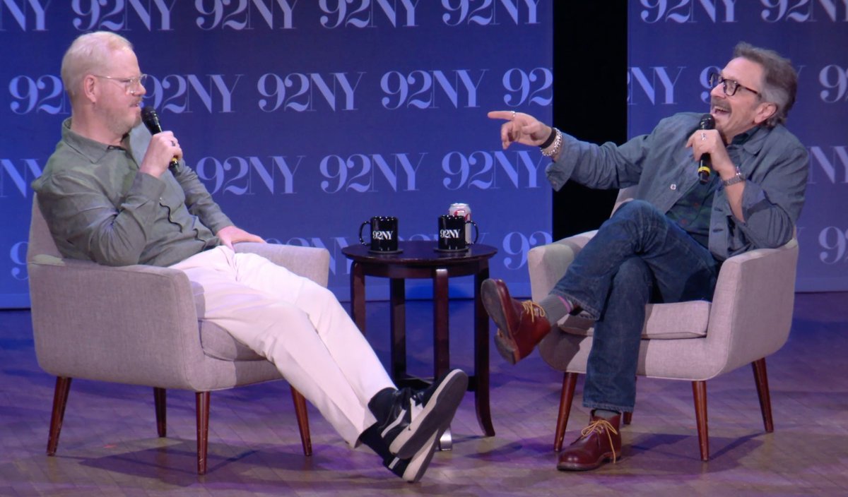 WTFpod's tweet image. It’s @JimGaffigan day on wtfpod.com! I talked with him in front of a live audience at @92ndStreetY after a screening of my @HBO special. Fun talk! Listen up!

Episode hosted by @acast - wtfpod.com/podcast/episod…

On @ApplePodcasts - podcasts.apple.com/us/podcast/epi…