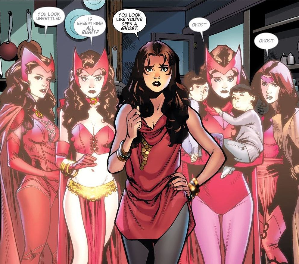 BauerPunk's tweet photo. @comicbookaddt #ScarletWitch 
Just the costumes alone are pretty tragic. https://t.co/15vZsbzNjN