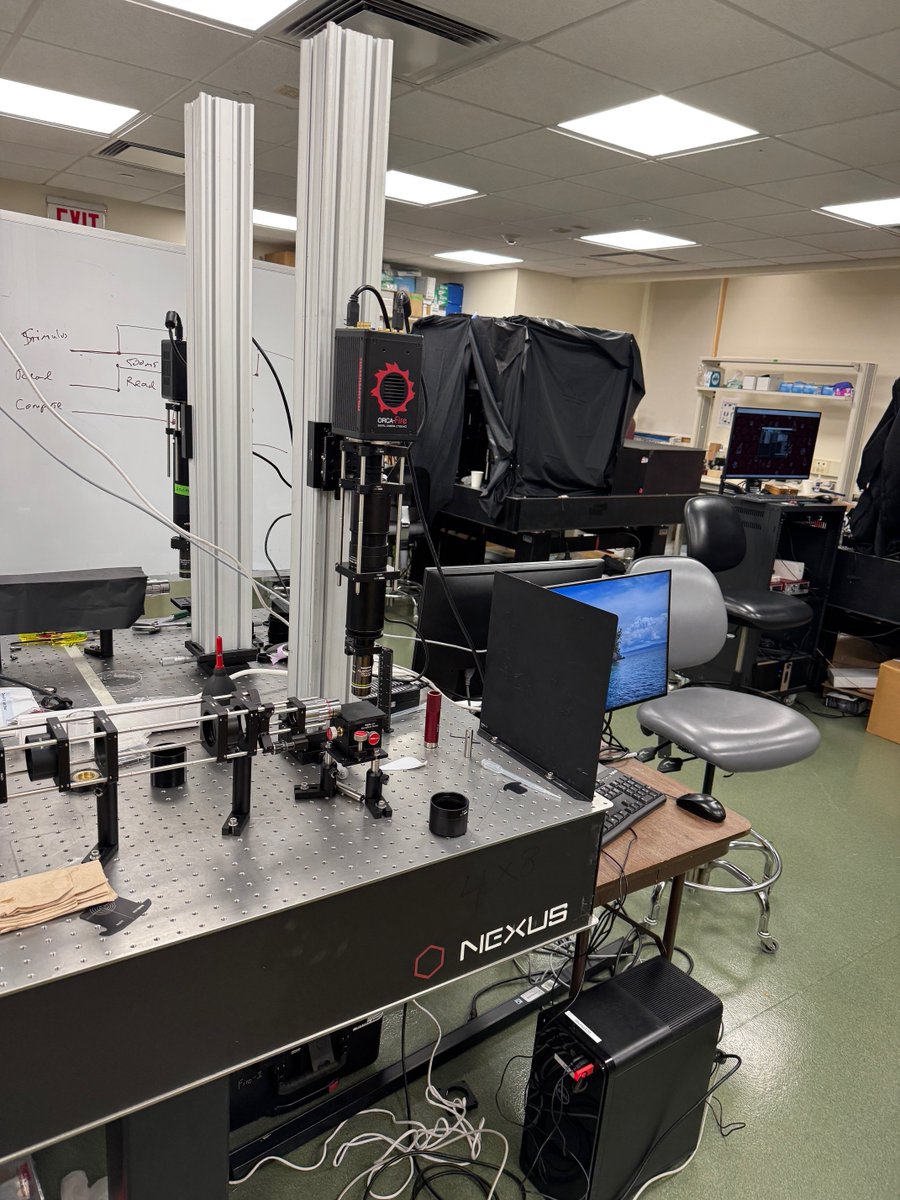 HamamatsuPhoton's tweet image. Jim Sims &amp;amp; Brandon Gorakhnauth visited an imaging course @CSHL and checked in on our loaned Hamamatsu equipment.

#Microscopy #Imaging #ColdSpringHarbor #LifeScience