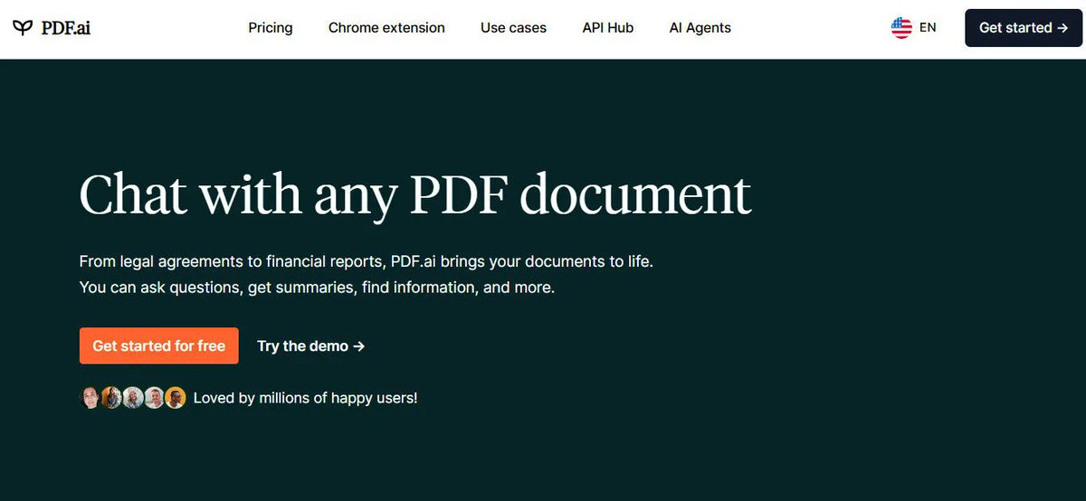 bestfreeaitools's tweet image. PDF AI Transforming Your PDFs into Interactive Conversations
In the modern digital landscape, vast amounts of critical information are locked within PDF documents—from lengthy legal contra...
bestfreeaitools.io/ai-tools/pdf-a…
#Summarizer #AIAgents #Students
