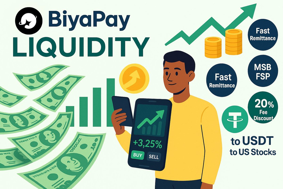 Lilibee1227908's tweet image. Worried about liquidity on #BiyaPay?
Let’s talk facts 💬👇🏽
@BIYAPAYOFFICIAL isn’t new to the game. With 6 years of consistent growth, it now processes tens of millions in daily remittances.
That’s deep liquidity you can count on.
No noise. Just real volume, real speed.
💰…