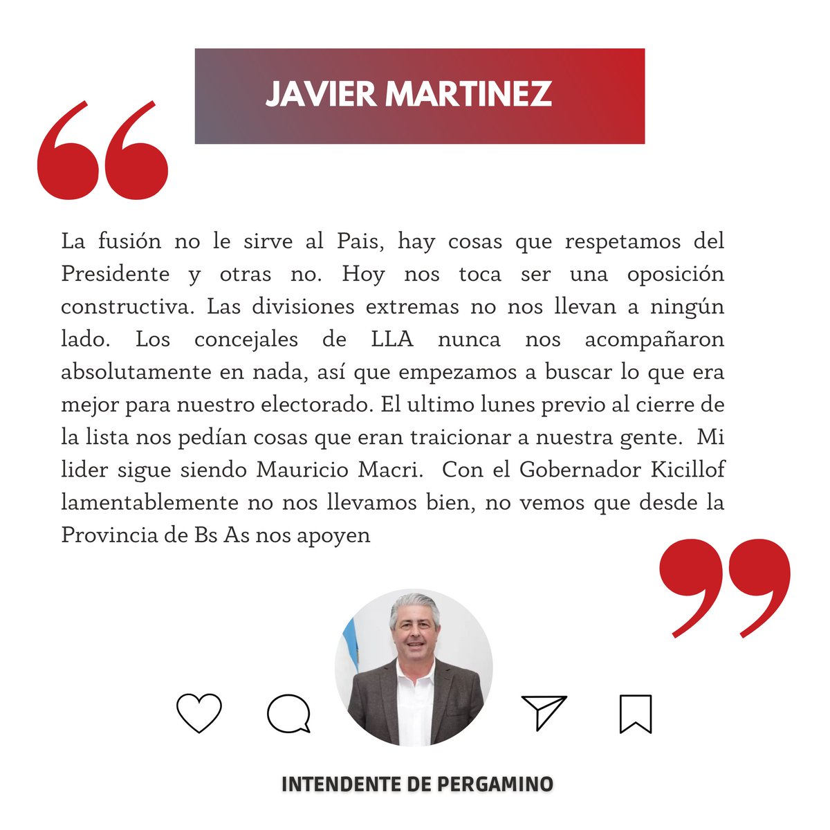 <a href="/JMartinezPerga/">Javier Martínez</a> <a href="/DarioDelArco/">Darío Del Arco</a> #AHORA ☎ Javier Martínez <a href="/JMartinezPerga/">Javier Martínez</a> (Intendente de #Pergamino) con <a href="/DarioDelArco/">Darío Del Arco</a>
<a href="/ecomedios1220/">Eco Medios</a> 

radiocut.fm/audiocut/javie…

#BuenJueves