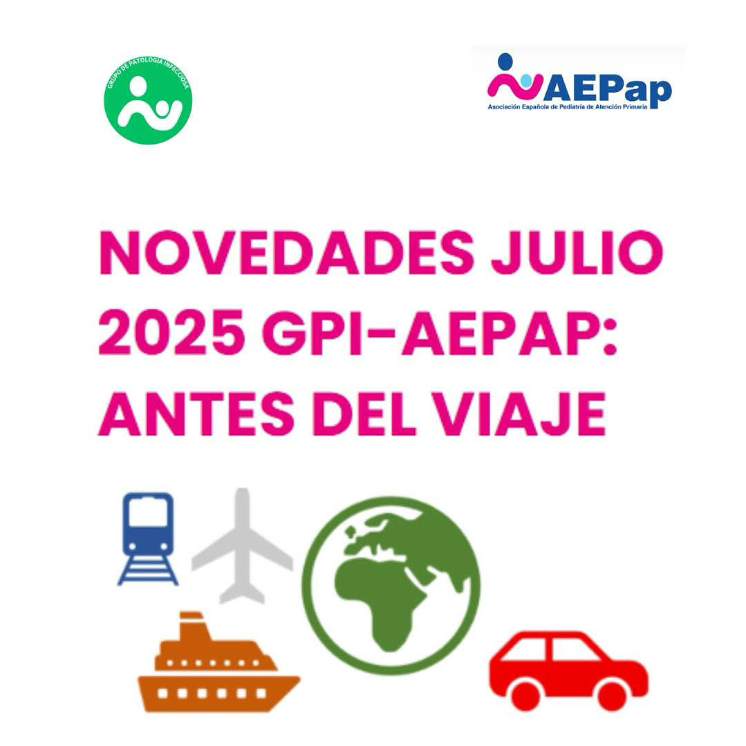 🧳 Nuestro grupo de <a href="/GPI_AEPap/">GPI AEPap</a> ha actualizado el tema de “Viajes Internacionales” con información útil y necesaria tanto para profesionales como familias. Accede a toda la info en: 
aepap.org/grupo-de-patol…