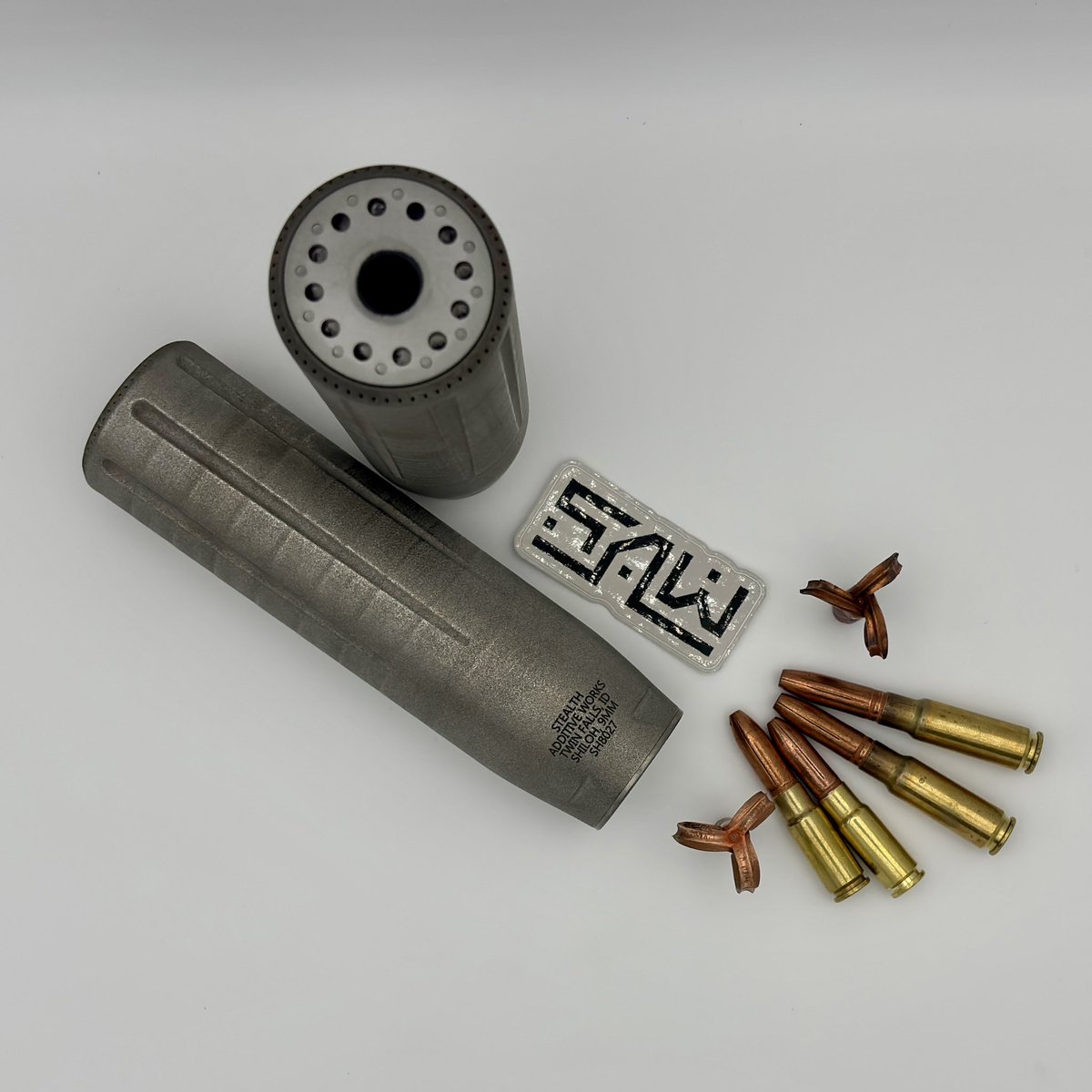 Prototype 8.6 Suppressors from Stealth Additive. These are VERY promising!!