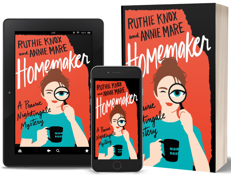 5 stars!
A Green Bay housewife becomes involved in the investigation of a missing woman from her former mothers’ group.
~Boys’ Mom Reads!

Escape Into Homemaker (Prairie Nightingale) by Ruthie Knox and Annie Mare

amzn.to/4mr1IIk
#AD I earn from qualifying purchases.