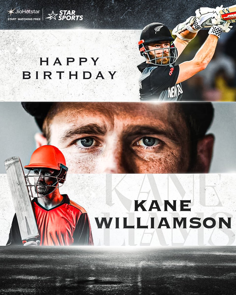 StarSportsIndia's tweet image. No fuss. No flash. Just class. #KaneWilliamson made us Believe in the beauty of cricket. Happy Birthday! 🥳