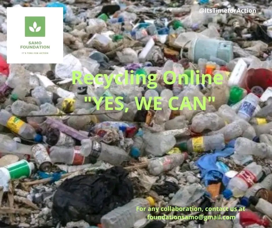 FoundationSamo's tweet image. #Recycling Online 🌍🌎🌏
#YesWeCan

Recycling plastic waste is crucial for protecting the environment and conserving natural resources.
@ItsTimeforAction 
How to join us ? foundationsamo@gmail.com 

#wastemanagementsolutions 
#Recyclingonline 
#YesWecan 
SAMO Foundation