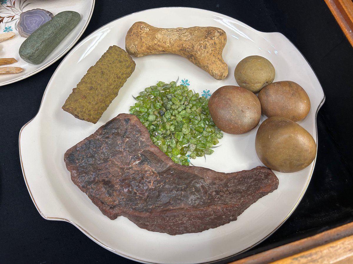 The "Rockhound Cafe" is back at the Sun City Mineral Museum! The cafe showcases delicious rock and mineral food including a pancake breakfast, hamburger lunch, and steak dinner - plus drinks and desserts. Make a visit and see our exhibit of historic AZ rocks and minerals too.
