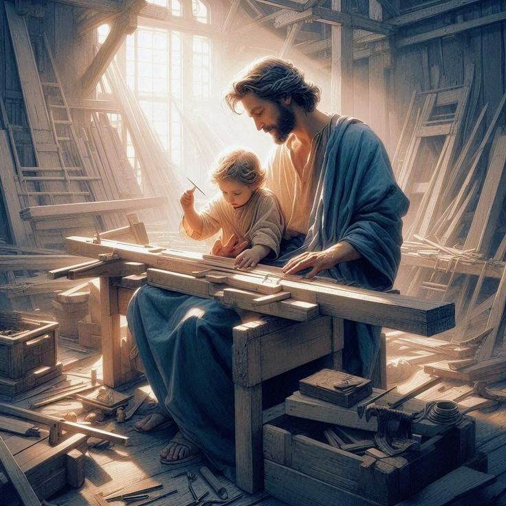 José fue el primer “santo oculto”.
No predicó.
Ni sanó a enfermos.
No fundó iglesias ni monasterios.

Pero preparó al Hijo de Dios para la vida y para la cruz.

Porque a veces el que sostiene… es más importante que el que brilla.

Y sin él, la historia hubiera sido diferente.