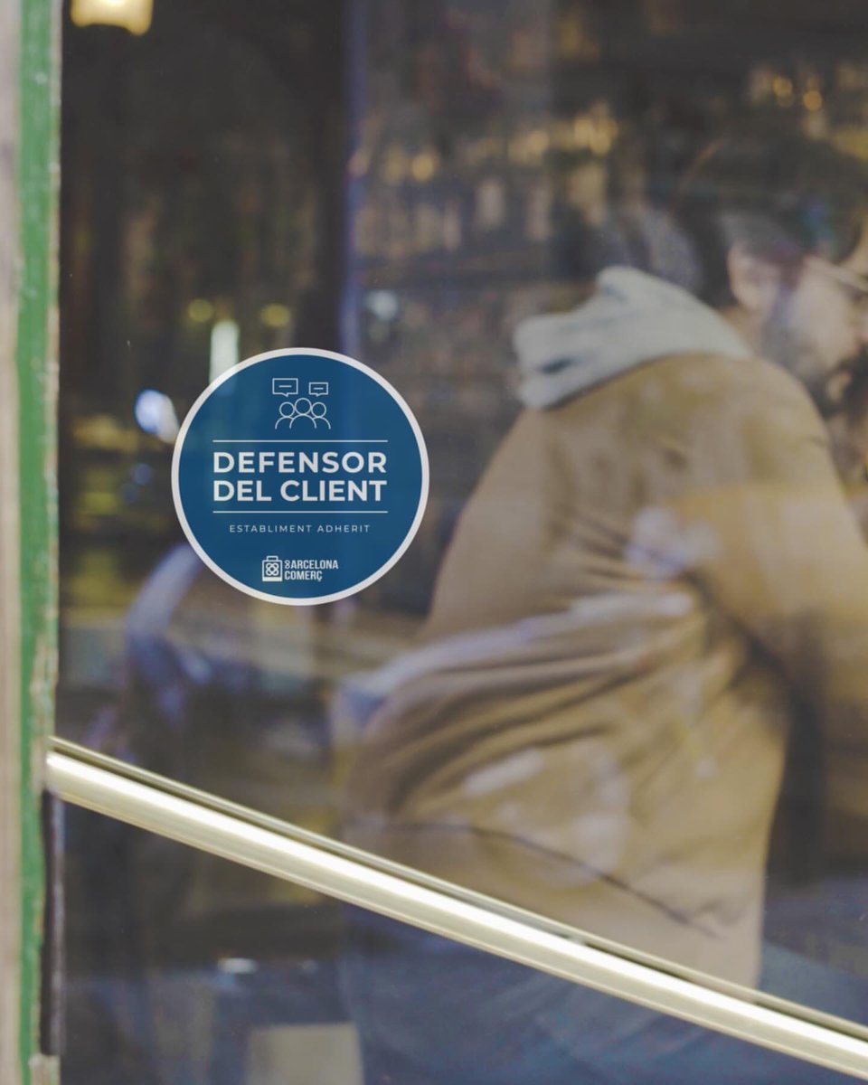 Sabies que el comerç de proximitat de #BarcelonaComerç compta amb la figura del Defensor del Client?

1️⃣ Intermediació en la gestió de qualsevol conflicte entre el comerciant i el client.

2️⃣ Proposta d'una solució a la incidència.

3️⃣ Resolució del conflicte en menys de 3 dies.