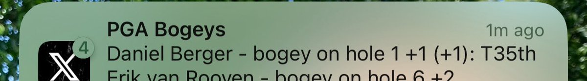 Oh but his course history what a great course fit he is