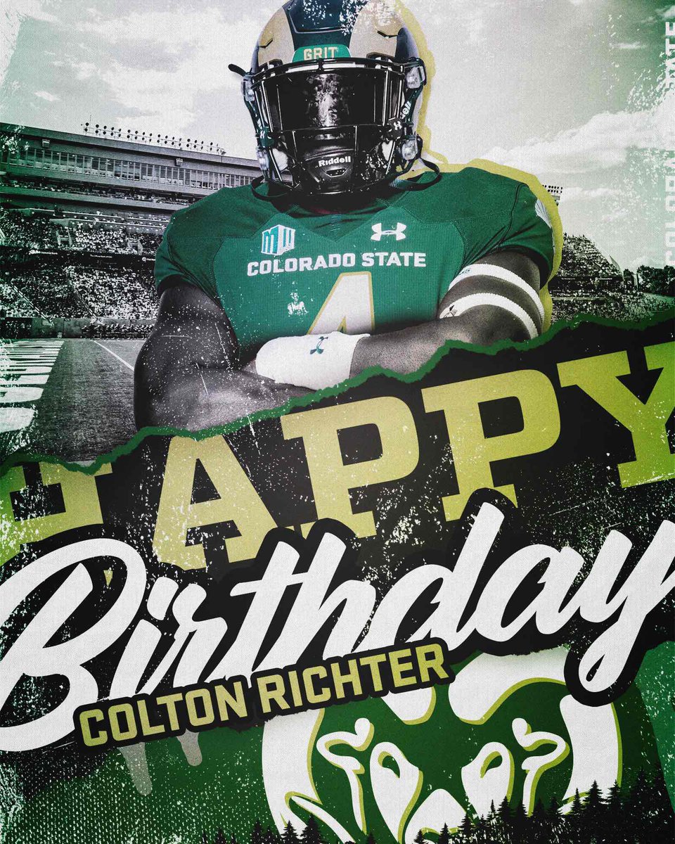 Thank you <a href="/CSUFootball/">Colorado State Football</a> for the birthday love!!!