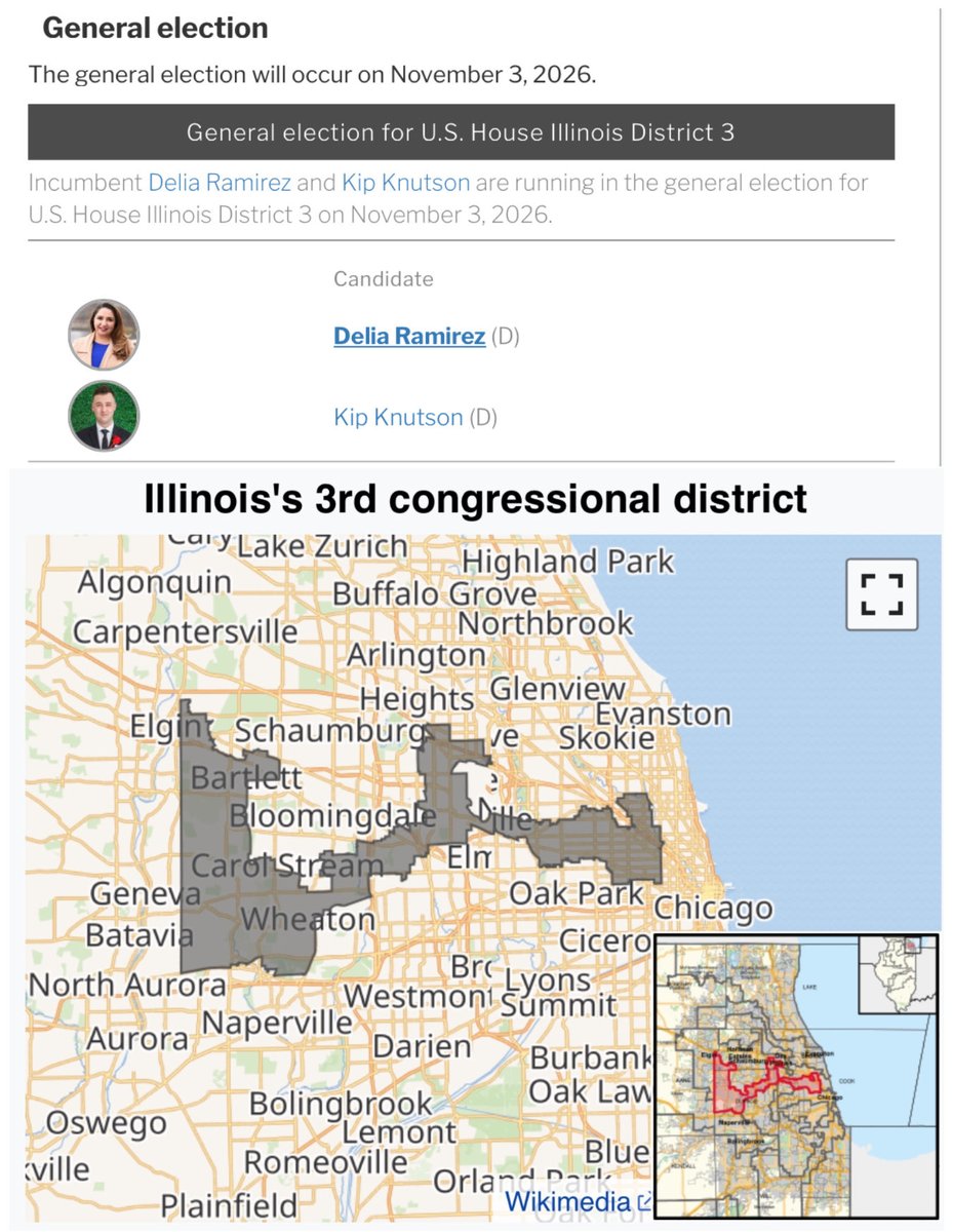 Slats Grobnik (@missinroyko) on Twitter photo MEMO TO: The Sleeping Illinois Republican Party 
Delia Ramirez Illinois’ 3rd district Congresswoman is running for re-election in 2026 and just gave the GOP ammunition for a Republican challenger when she proclaimed 
“I am a proud Guatemalan before I am an American”
Let’s GO! MEMO TO: The Sleeping Illinois Republican Party 
Delia Ramirez Illinois’ 3rd district Congresswoman is running for re-election in 2026 and just gave the GOP ammunition for a Republican challenger when she proclaimed 
“I am a proud Guatemalan before I am an American”
Let’s GO!