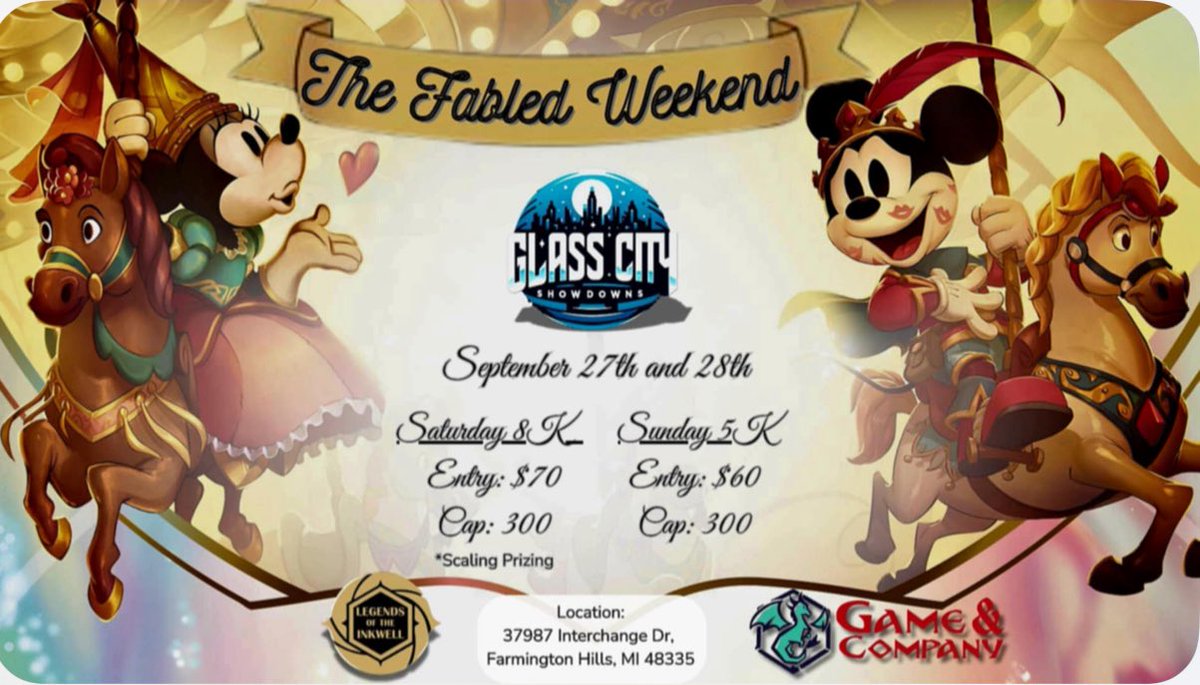 Dr. Lore (@drloretcg) on Twitter photo 8K!!! Let’s goooooo. I will see yall there! #lorcana 8K!!! Let’s goooooo. I will see yall there! #lorcana