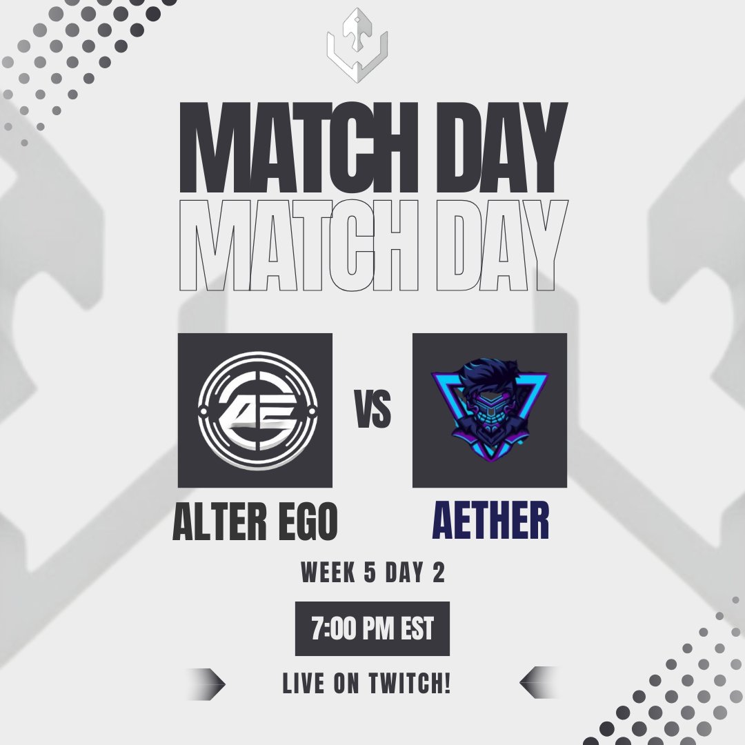 Alter Ego vs Aether Esports

Week 5 Day 2

Winner makes playoffs, Loser goes home!

Watch it live at: twitch.tv/titanschalleng…