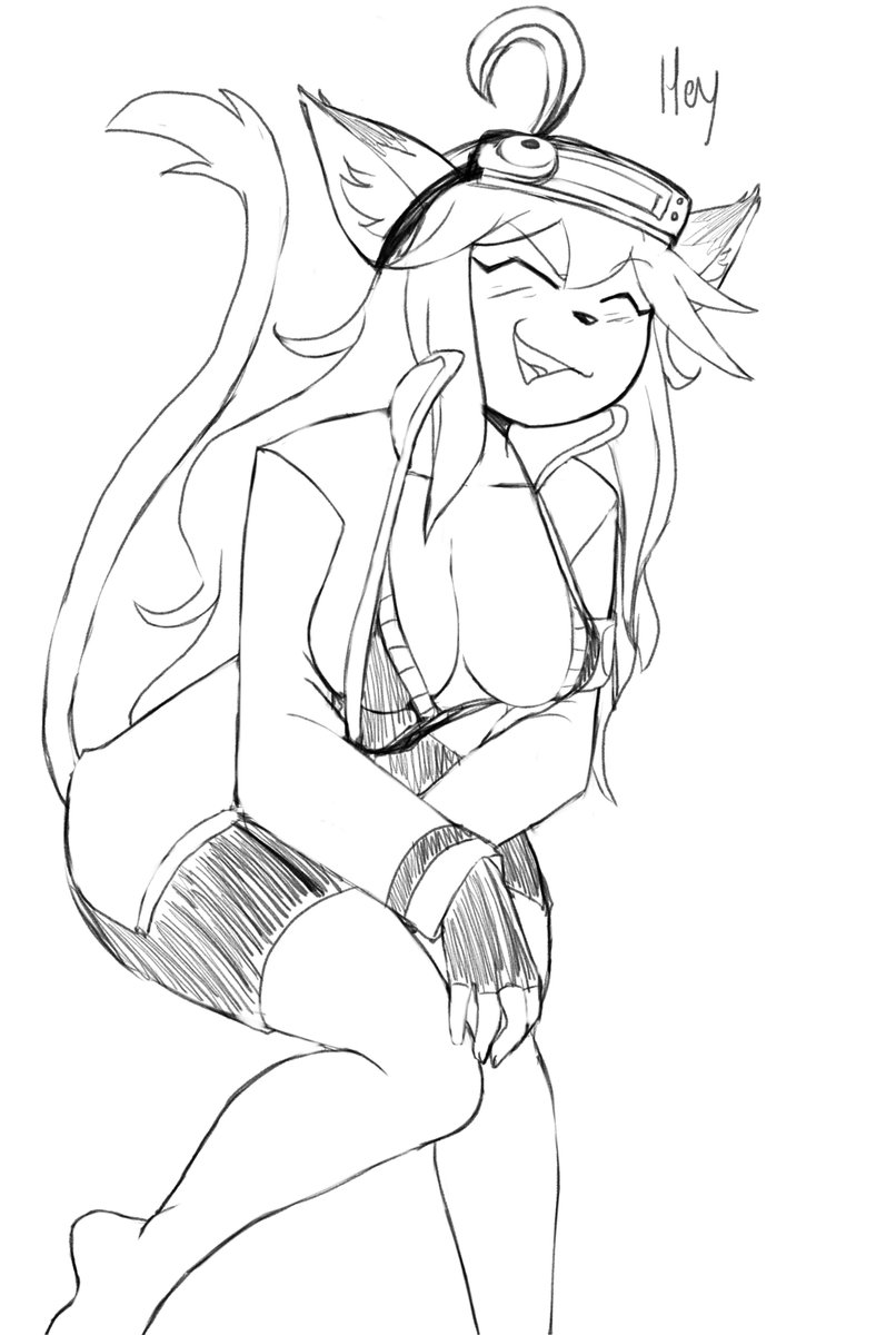 Quick doodle of Suzette from Solatorobo