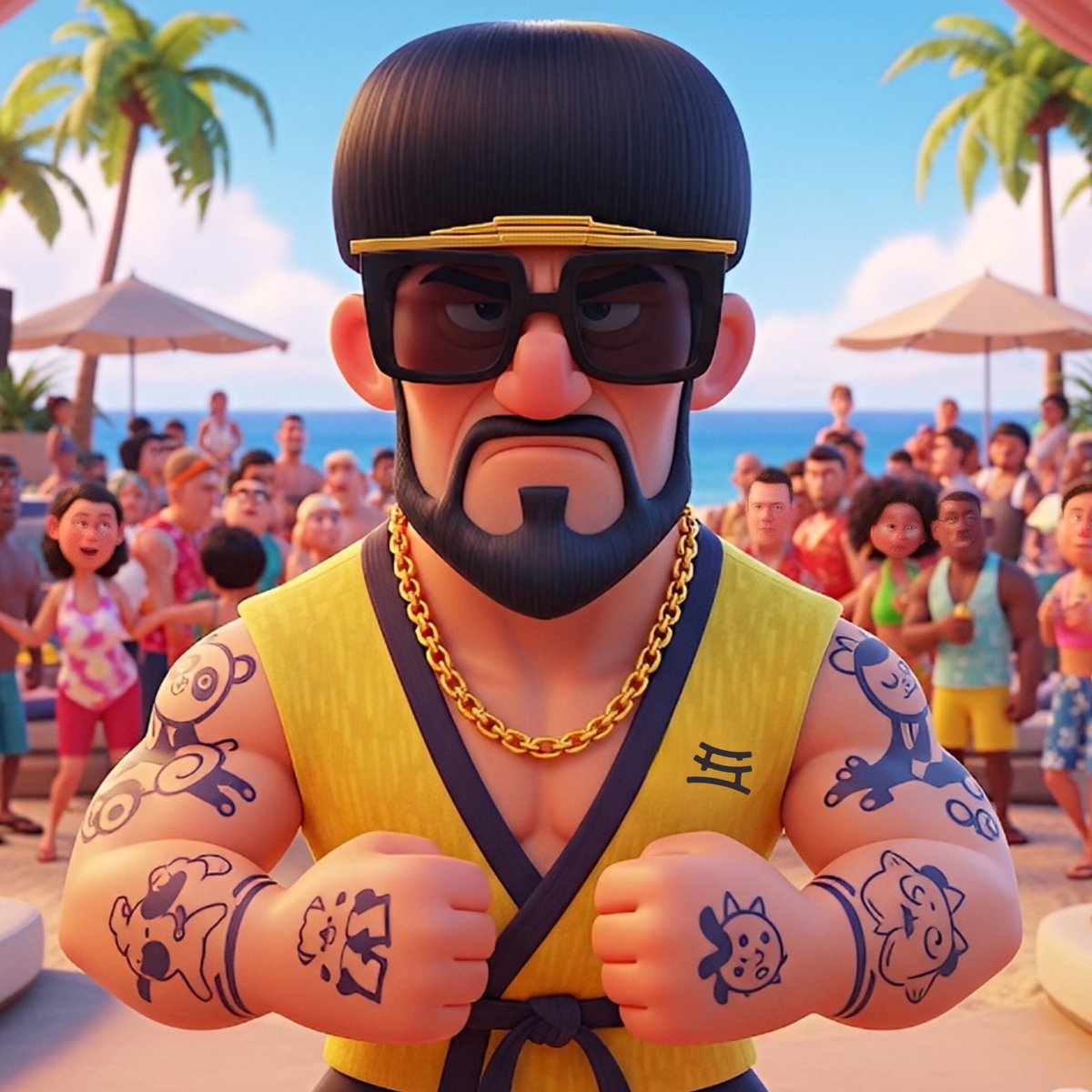 senseigoldcom's tweet image. Sensei, the Final Boss of prizes, was last seen partying in Ibiza like an absolute degen.🍾
Meanwhile his gold chests are getting stuffed with loot that’ll make whales sweat.
When summer ends, he’s coming to flip the gambling game.😎