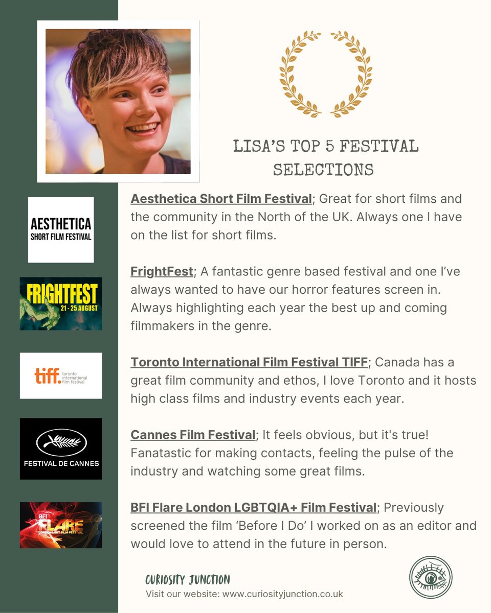 Lorcano International Film Festival in Switzerland starts soon &amp; with this in mind we wanted to share with you our Top 10 Festivals we've had the privilege of attending over the years &amp; why we love these festivals so much. #film #filmfestival  #womeninfilm #top10