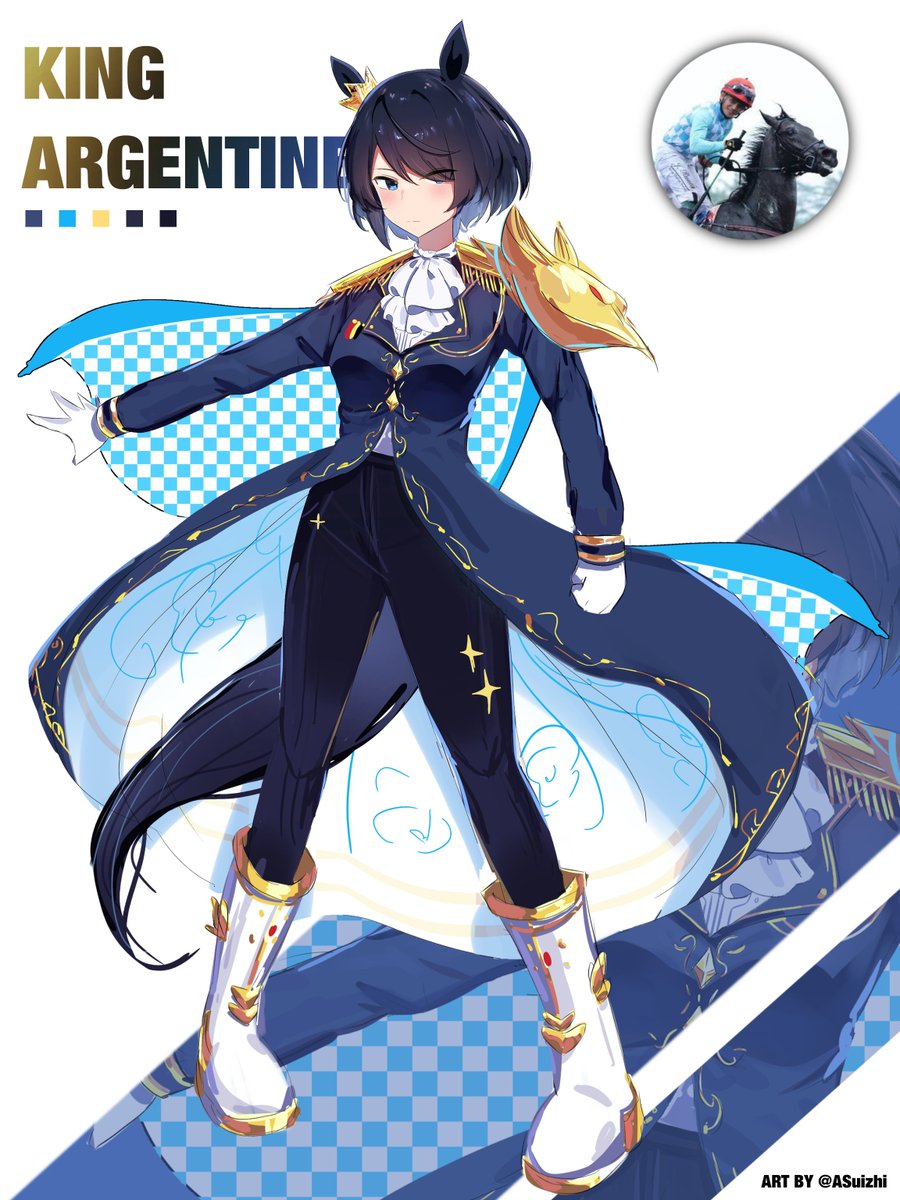 ASuizhi's tweet photo. fanart tribute indonesia derby
#KingArgentine #PrincessGavi #RomanticSpartan #WonderLand #umamusume #ウマ娘 https://t.co/edebHyNGX9
