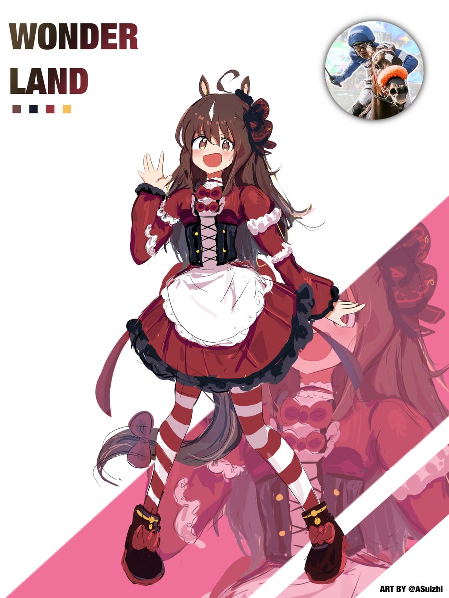 ASuizhi's tweet photo. fanart tribute indonesia derby
#KingArgentine #PrincessGavi #RomanticSpartan #WonderLand #umamusume #ウマ娘 https://t.co/edebHyNGX9