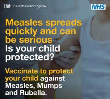 #MEASLES can cause serious complications: two doses of the #MMR vaccine can offer protection for life 🛡️ 

Make sure you &amp; your loved ones are up-to-date: get details of catch-up clinics by clicking the link.
bit.ly/4l27HCu

<a href="/AlderHey/">🏥 Alder Hey 💙</a> <a href="/NHSCandM/">NHS Cheshire and Merseyside</a> <a href="/DPH_MAshton/">Prof Matt Ashton FFPH FRSPH FRCP</a> <a href="/LiverpoolPH/">Public Health Liverpool</a>