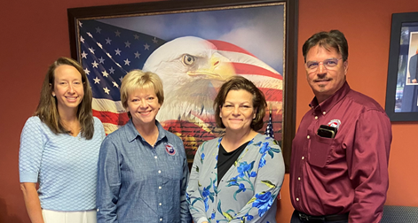 On Tuesday, Supervisor Janet H. Adkins and staff attended the District Five quarterly meeting with representatives from St. Johns, Clay, Duval, Flagler, Baker, Bradford, and Union counties to discuss issues related to the upcoming 2026 election cycle.